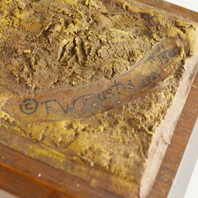 Francis Eustis L/E Galloping Black Horse Sculpture