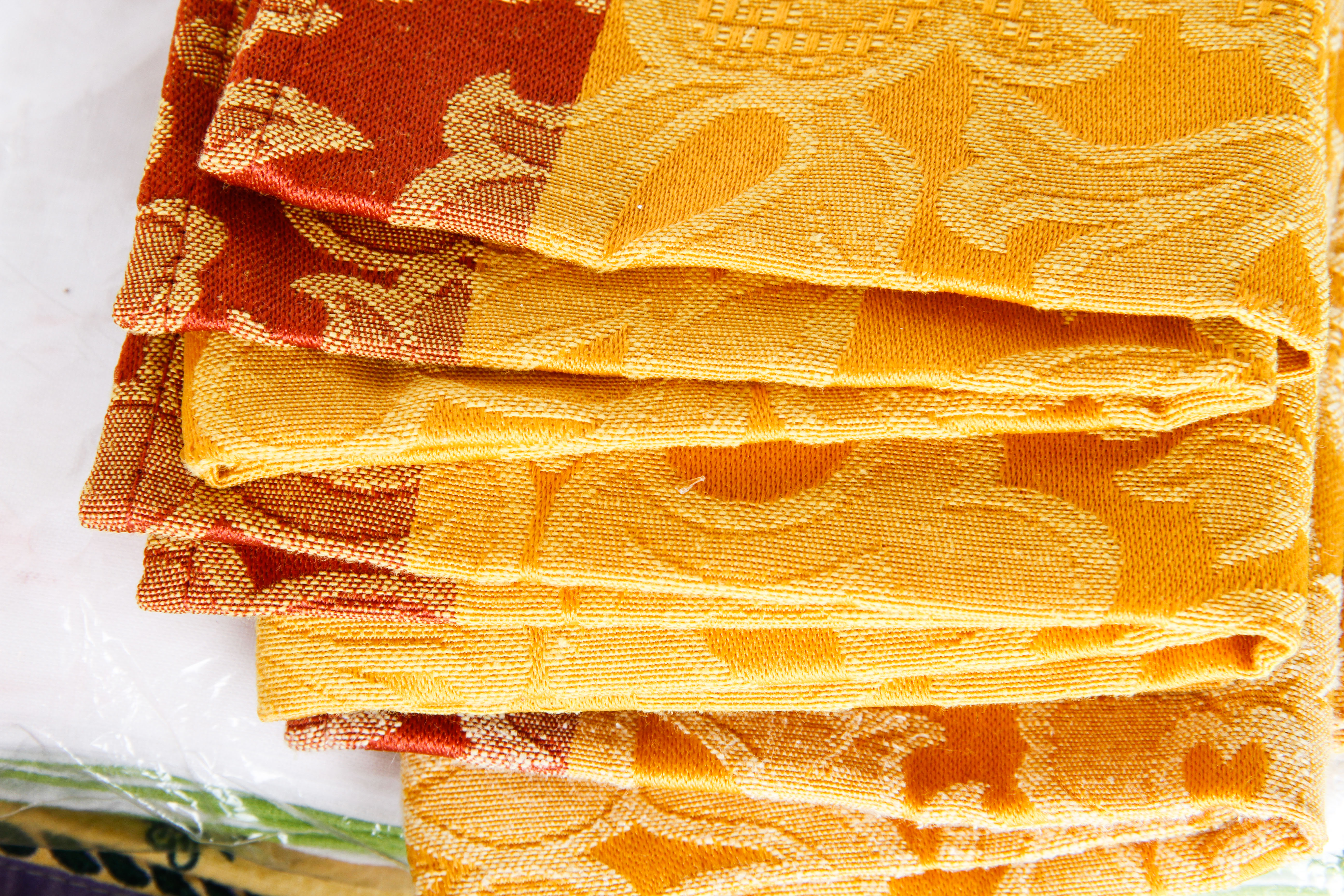 Collection of Vintage Kitchen Linens including Williams Sonoma