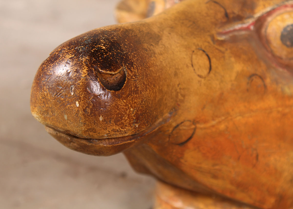 Wooden Faux Stag Head Wall Mounts