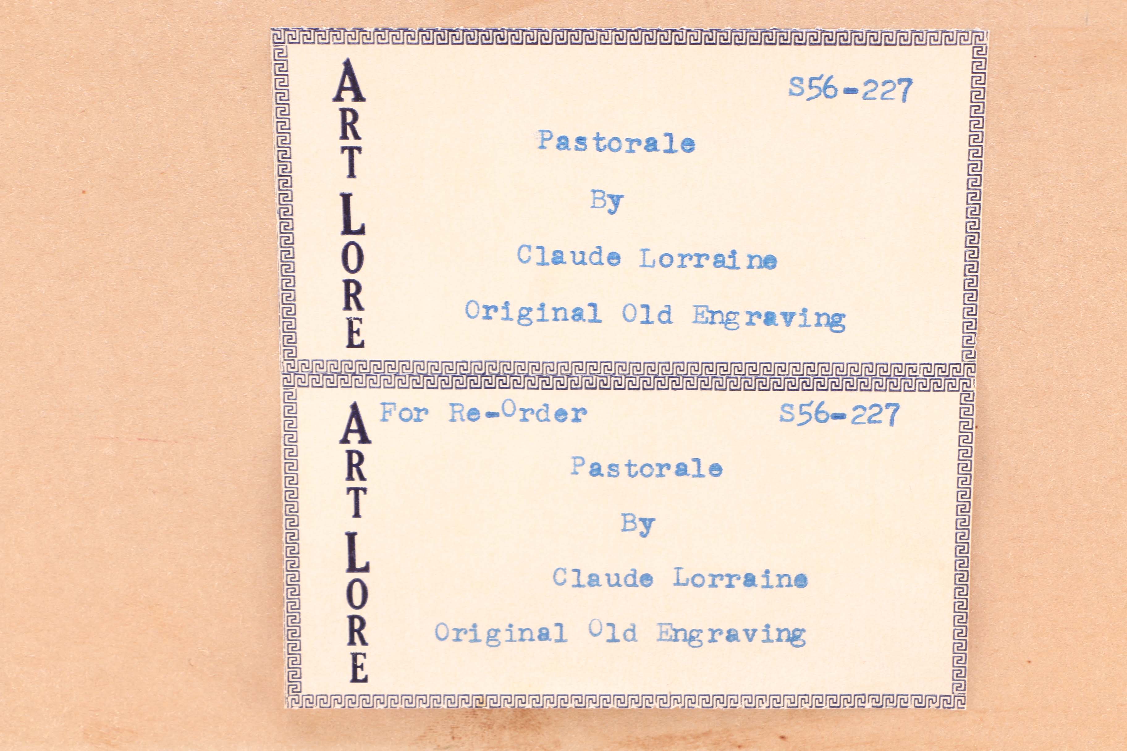 Richard Earlom Mezzotint After Claude Lorrain