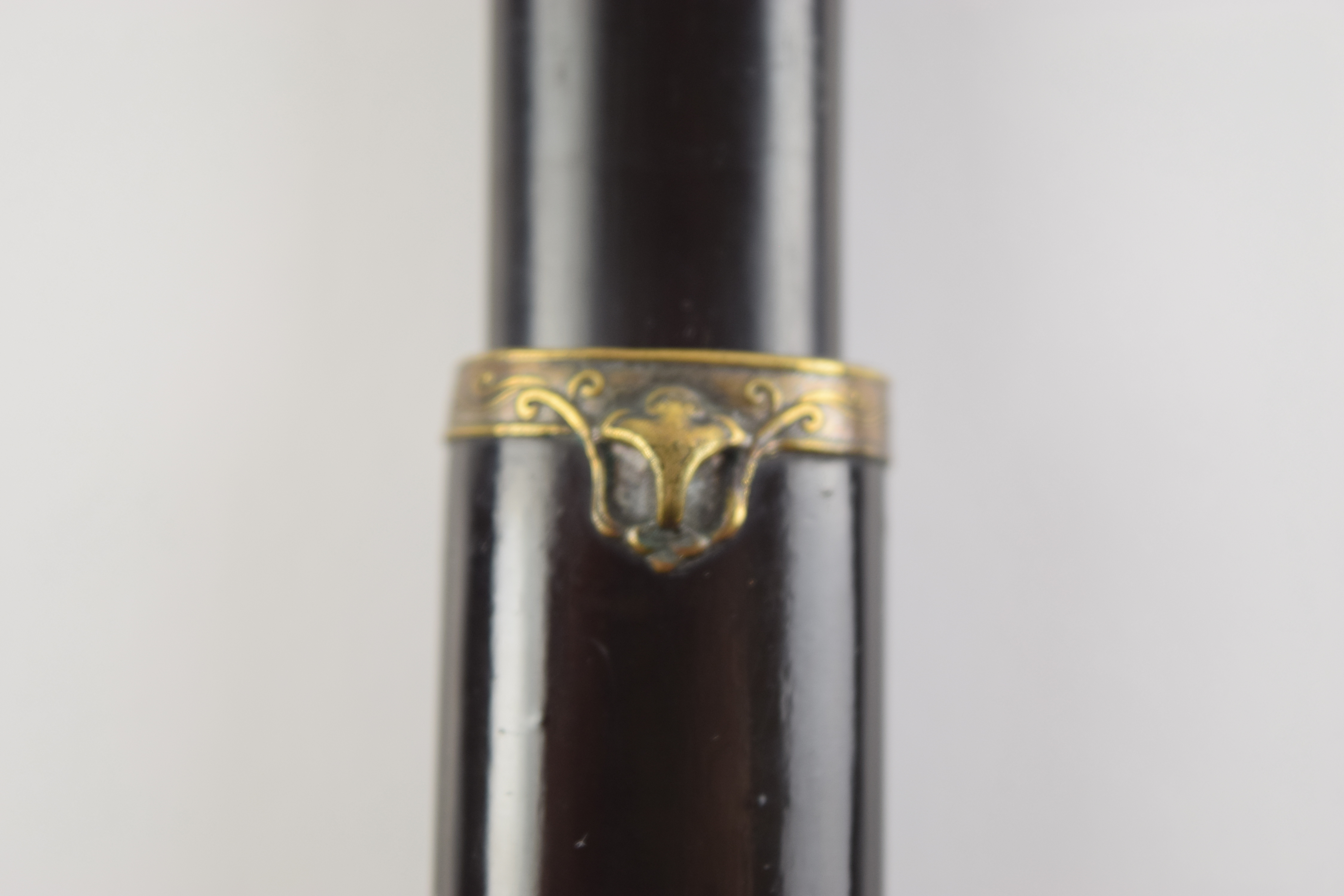 Antique Japanese Kiseru (Smoking Pipe) with Tobacco Pouch