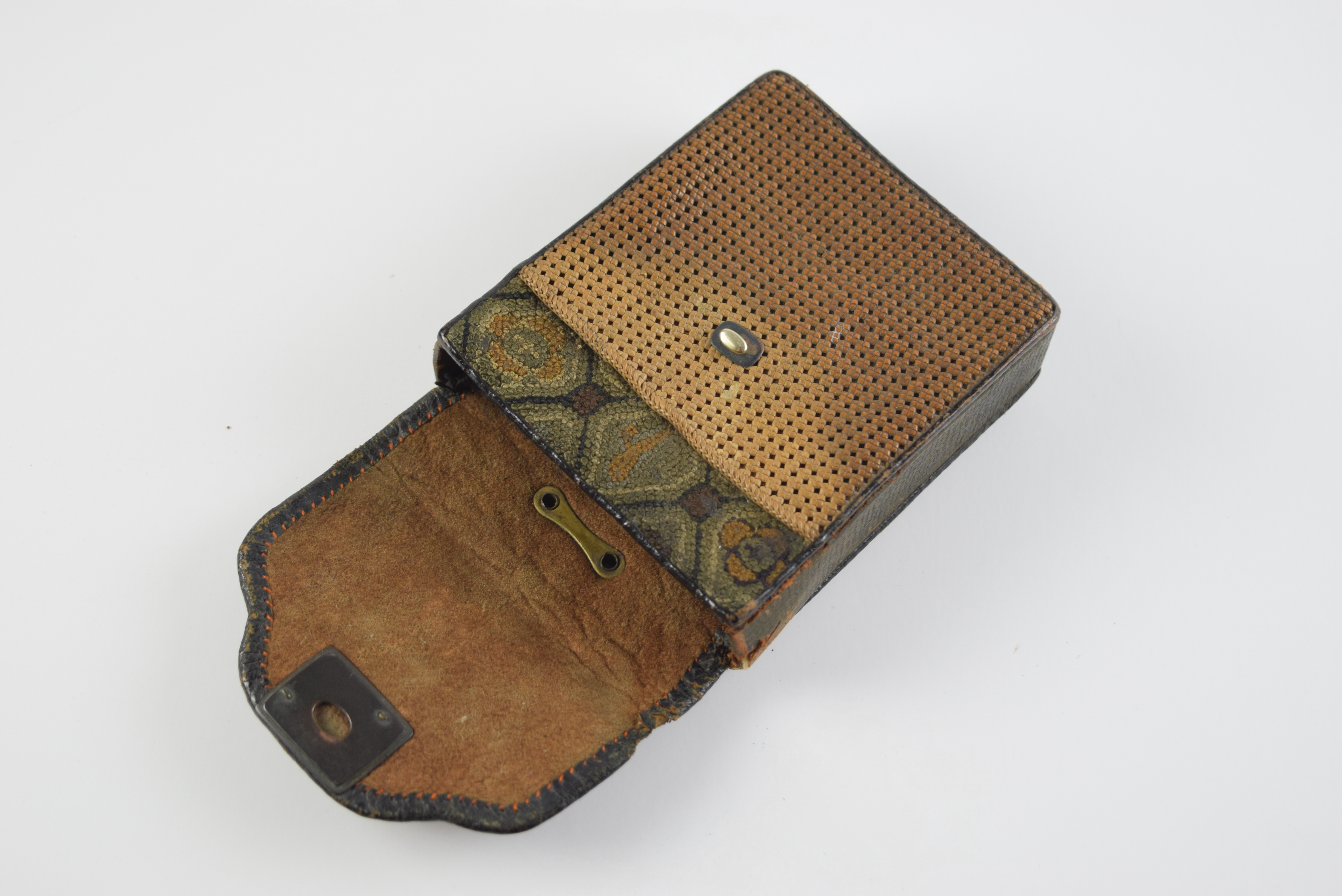 Antique Japanese Kiseru (Smoking Pipe) with Tobacco Pouch