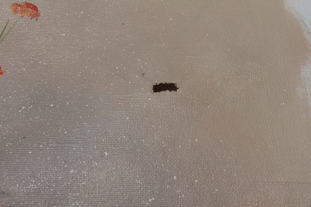 Oil Painting of Floral Still Life by P. Keeling