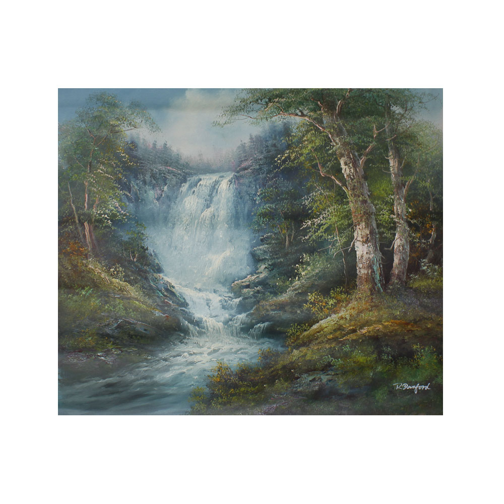 Oil Painting on Canvas by R. Danford