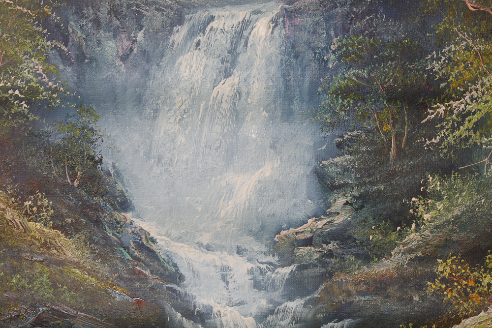 Oil Painting on Canvas by R. Danford