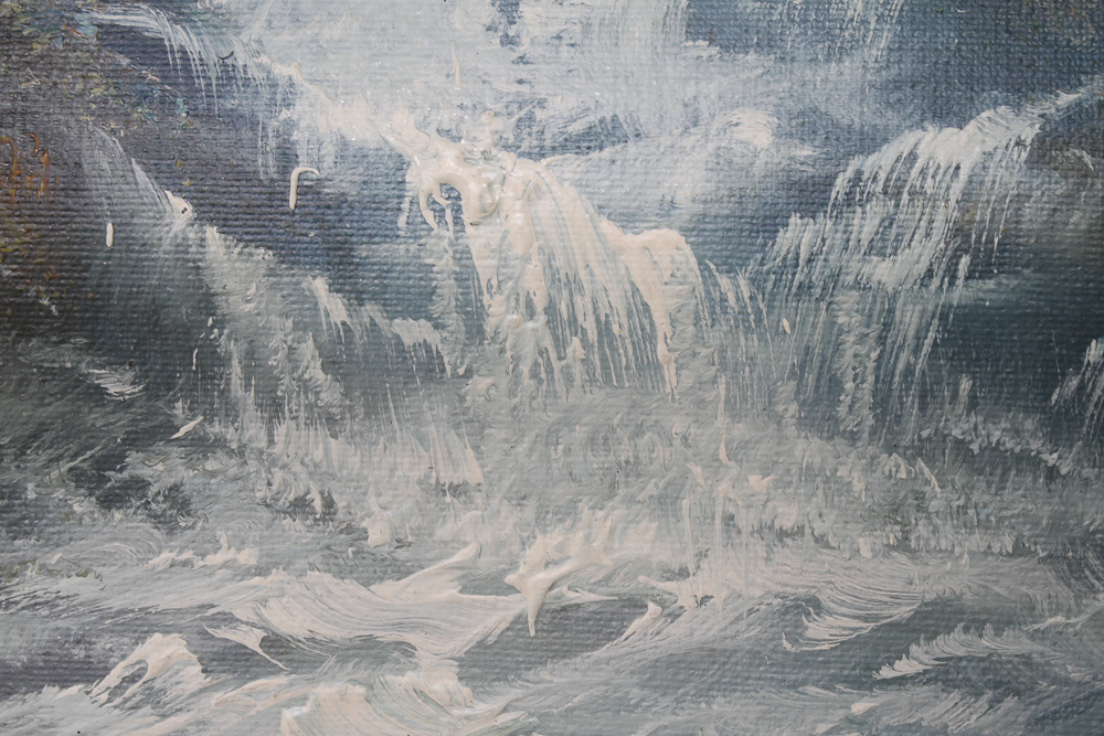 Oil Painting on Canvas by R. Danford