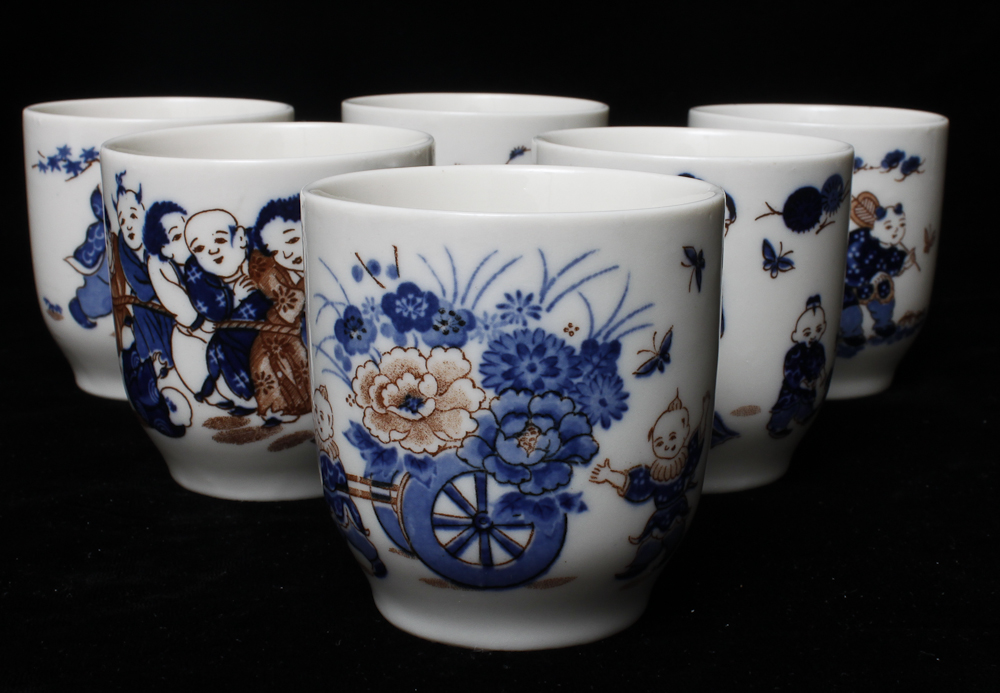 Blue and White Pottery Collection