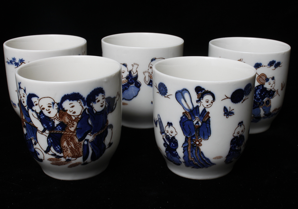 Blue and White Pottery Collection