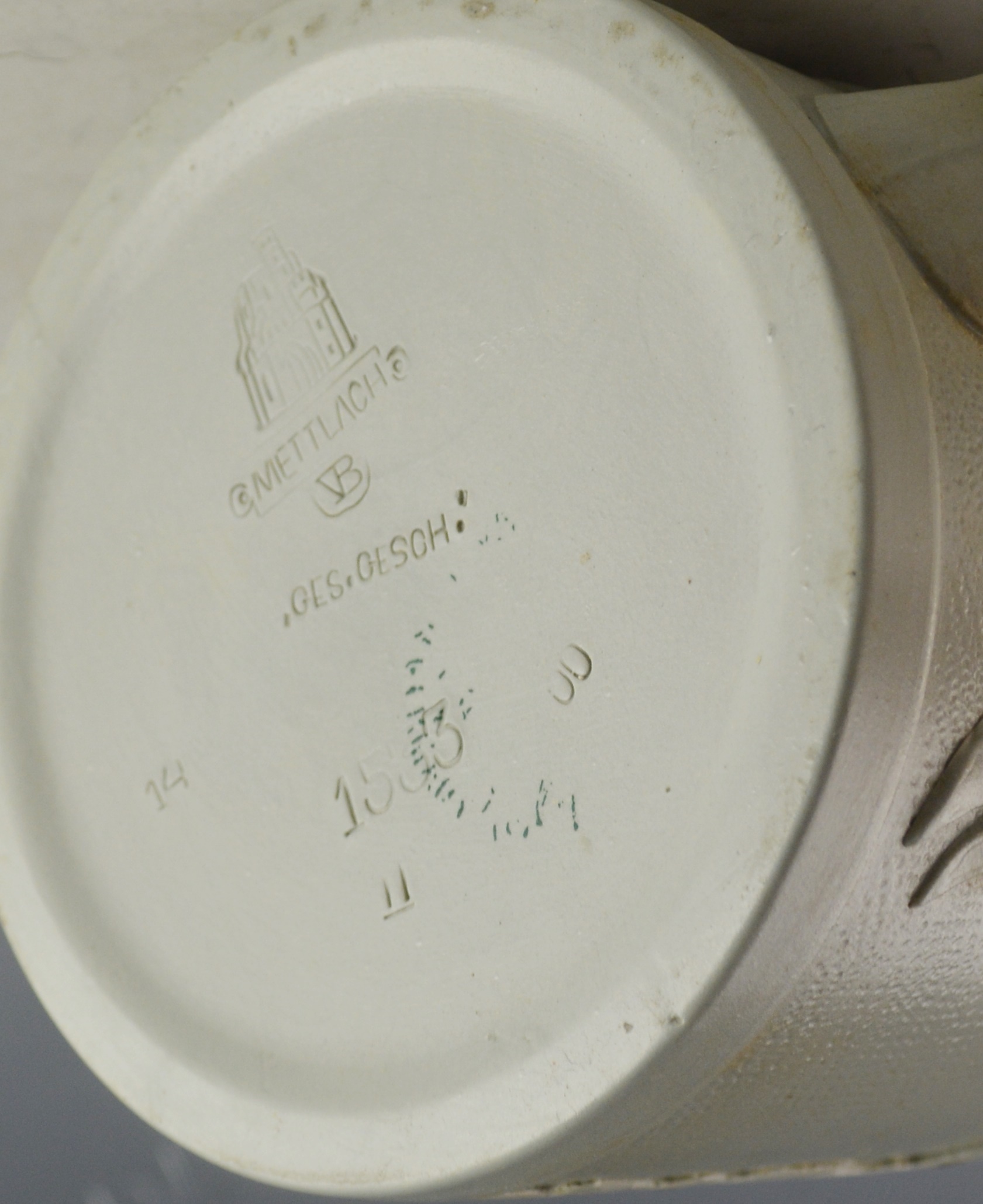 Vintage Villeroy & Boch Mettlach 1/2 L Signed Stein