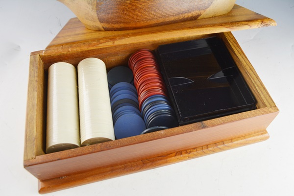 Wild Fowl Decoy Canada Goose Replica Poker Box