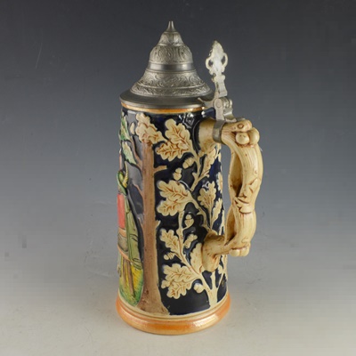 German Earthenware Stein