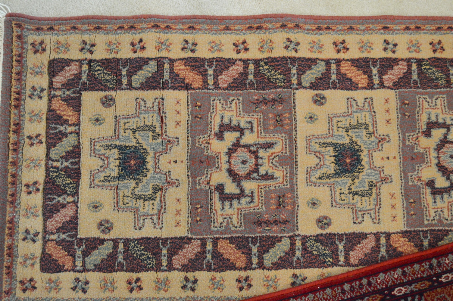 Pair of Machine Woven Accent Rugs