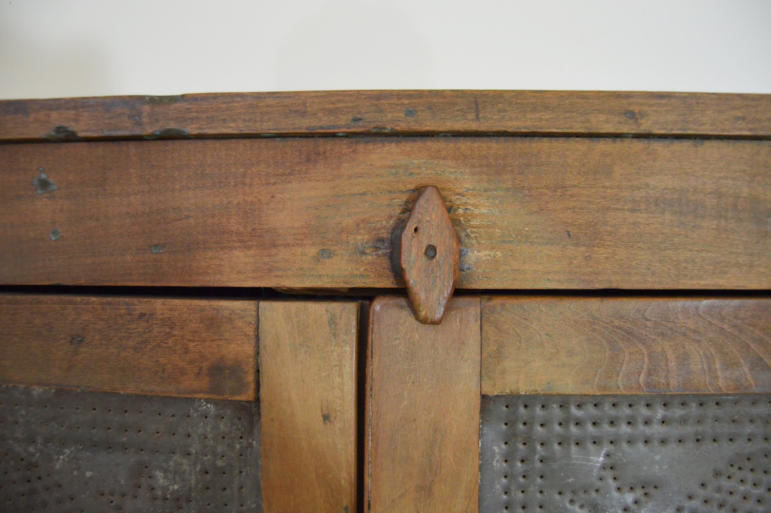 19th Century Poplar Pie Safe