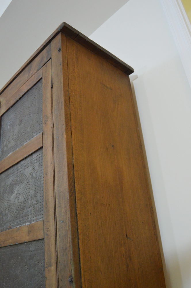 19th Century Poplar Pie Safe