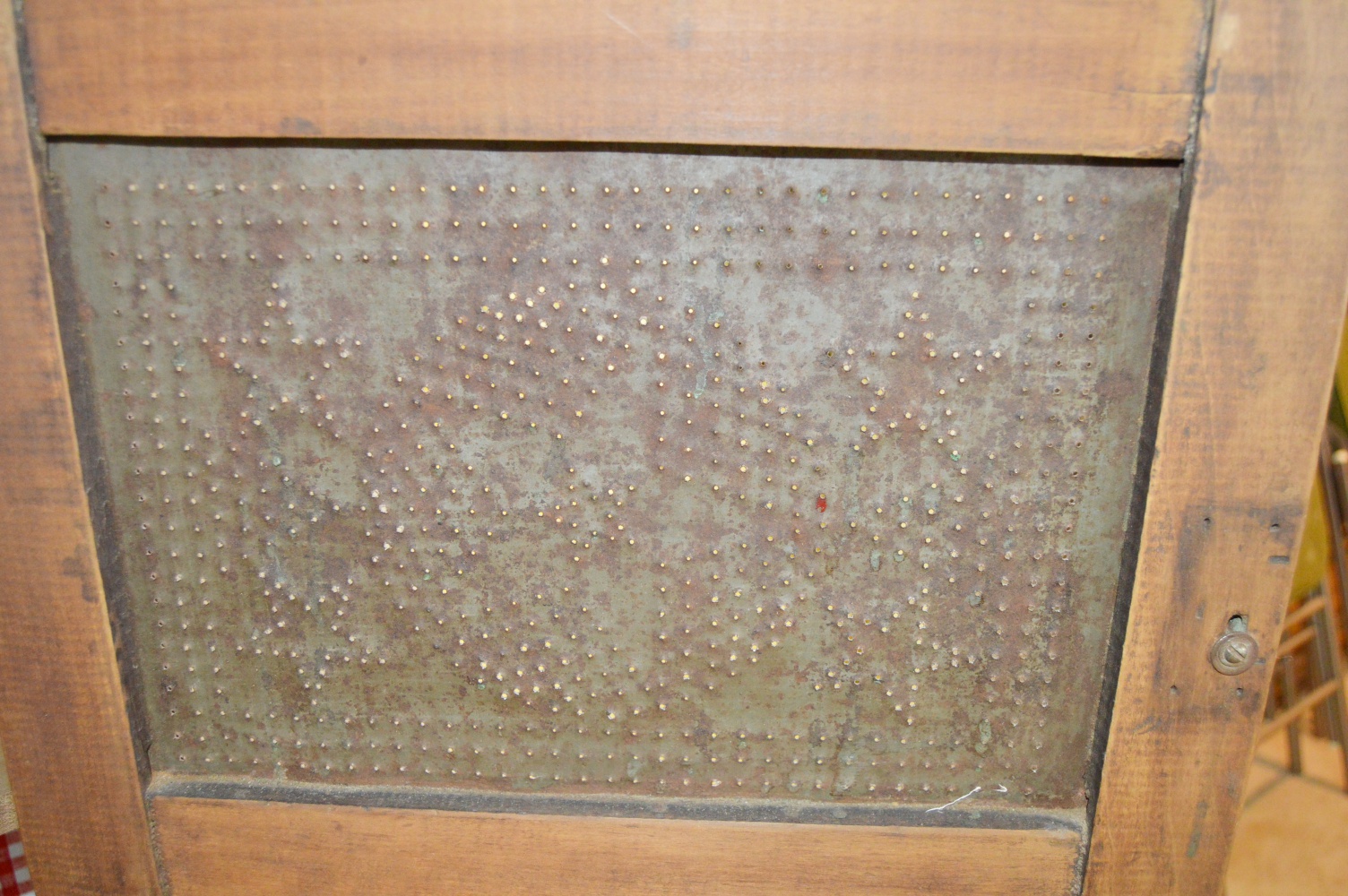 19th Century Poplar Pie Safe