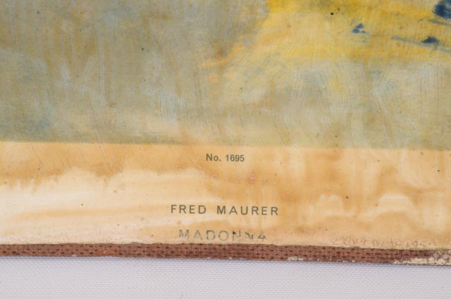 Fred Maurer Poster Print "Madonna"