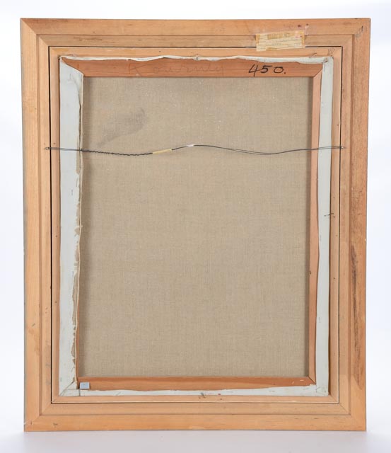 Stan Burns Original Mixed Media Painting "Tourney"