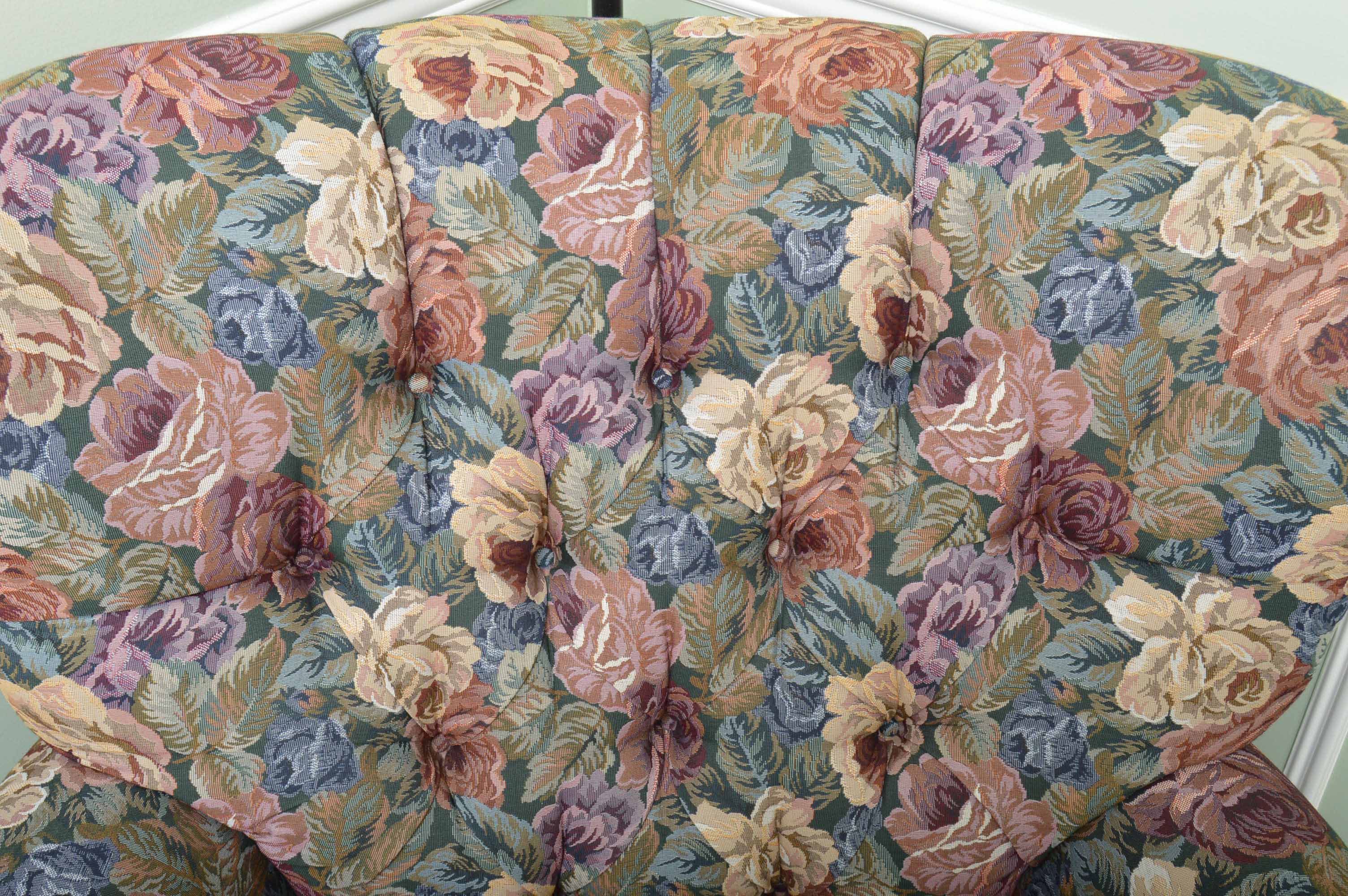 Charles Custom Furniture Chair and Ottoman