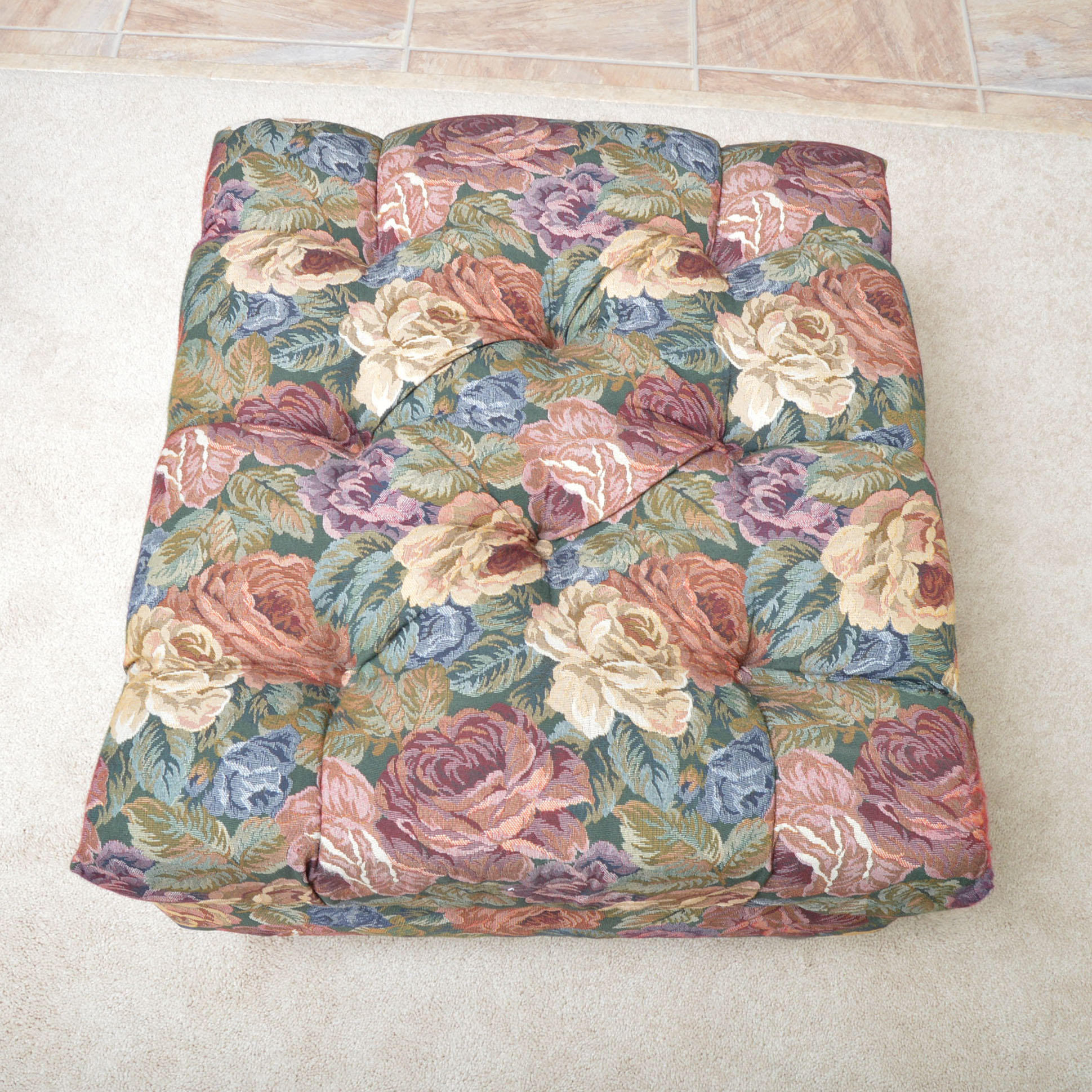 Charles Custom Furniture Chair and Ottoman