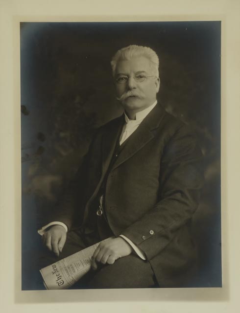 Theodore Marceau Antique Silver Gelatin Portrait