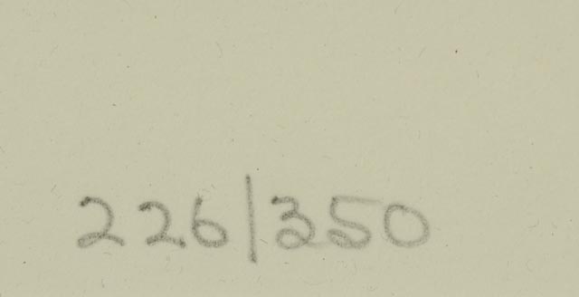 Nancy Nemec 1984 Aquatint Etching "Nocturne"