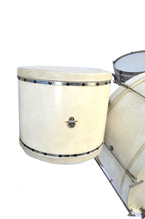 Early 1900s Leedy Vaudeville Drum Kit and Case