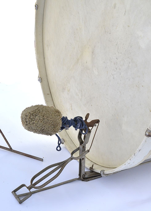 Early 1900s Leedy Vaudeville Drum Kit and Case
