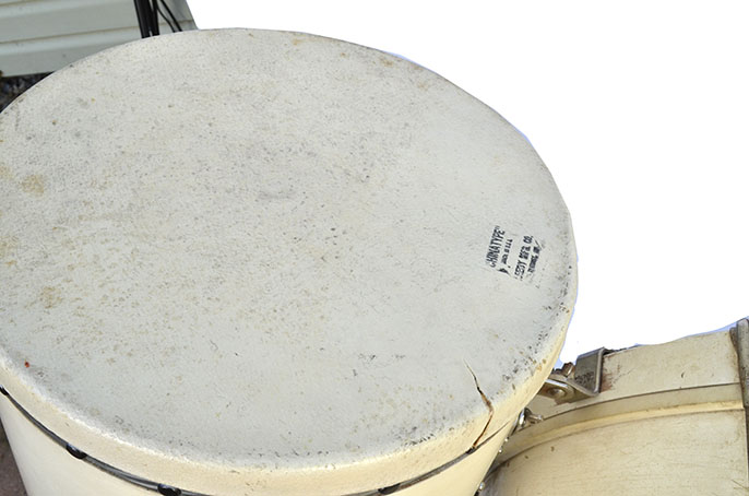 Early 1900s Leedy Vaudeville Drum Kit and Case