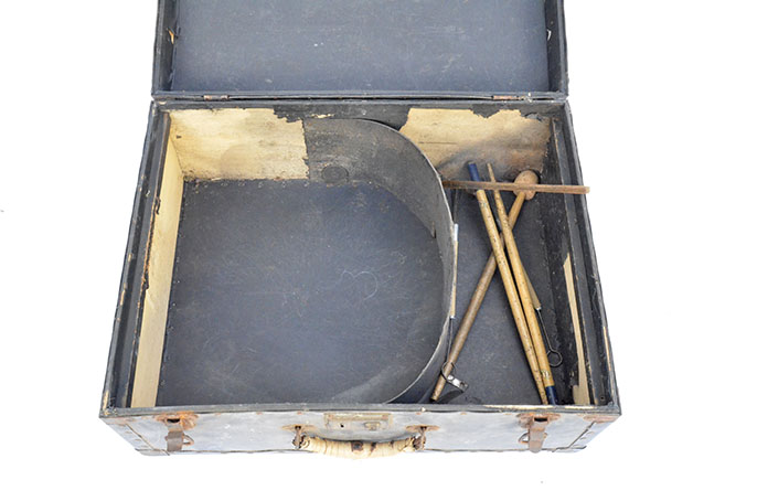 Early 1900s Leedy Vaudeville Drum Kit and Case