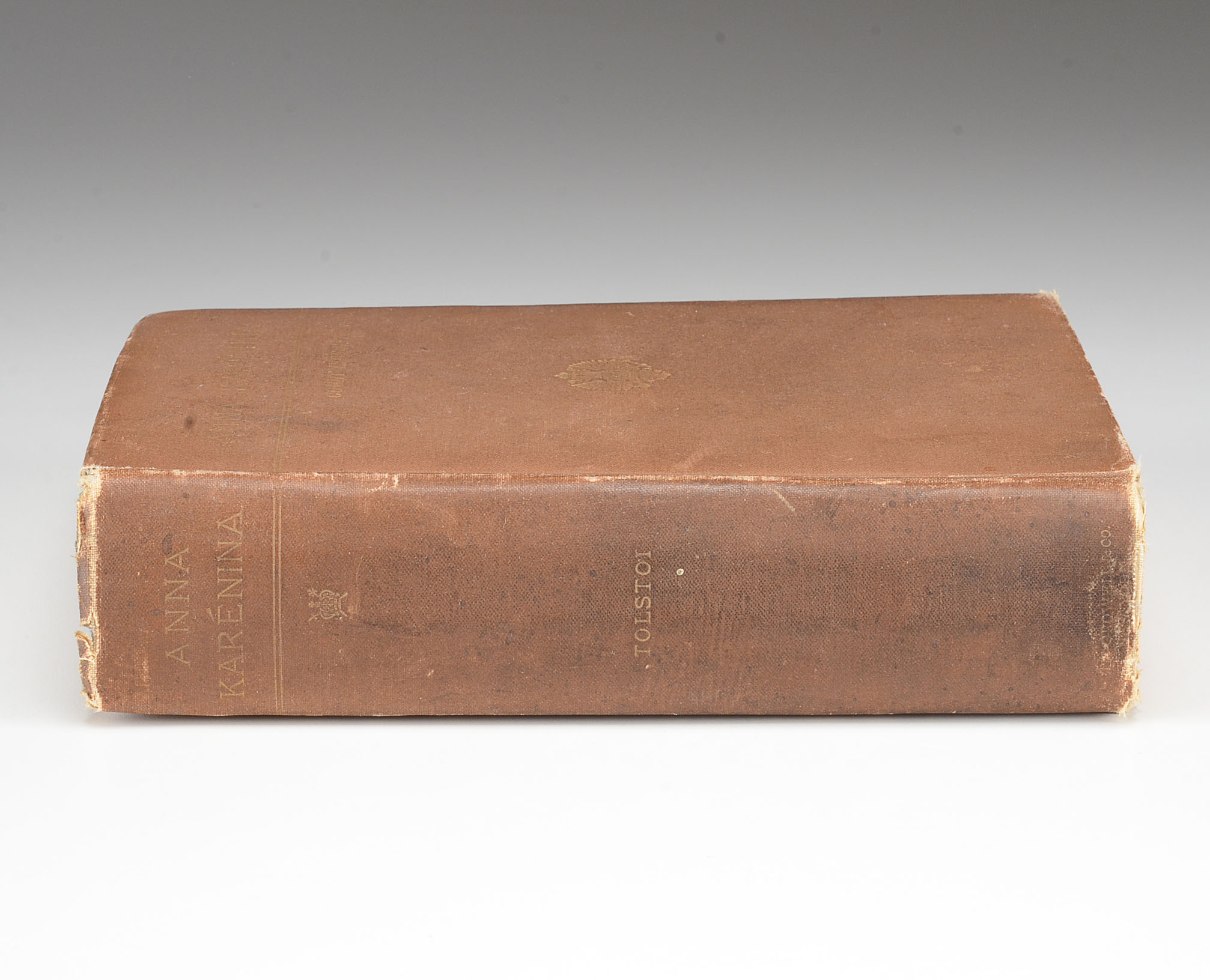 1886 First Edition in English of "Anna Karenina" by Tolstoy