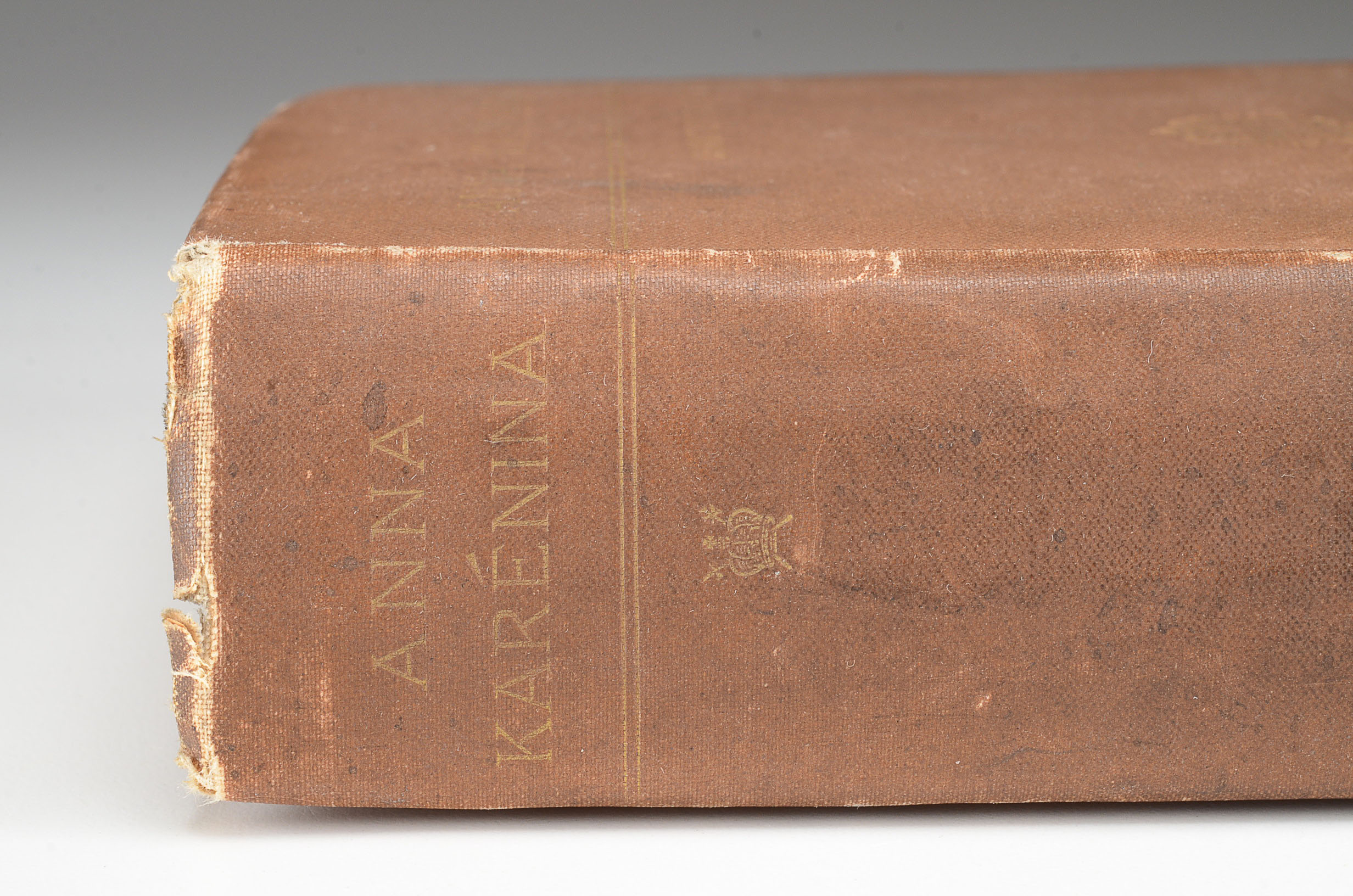 1886 First Edition in English of "Anna Karenina" by Tolstoy