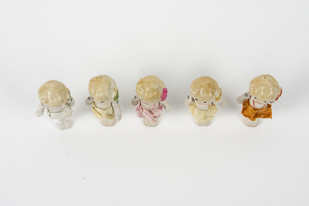 Collection of Vintage  Porcelain Dolls