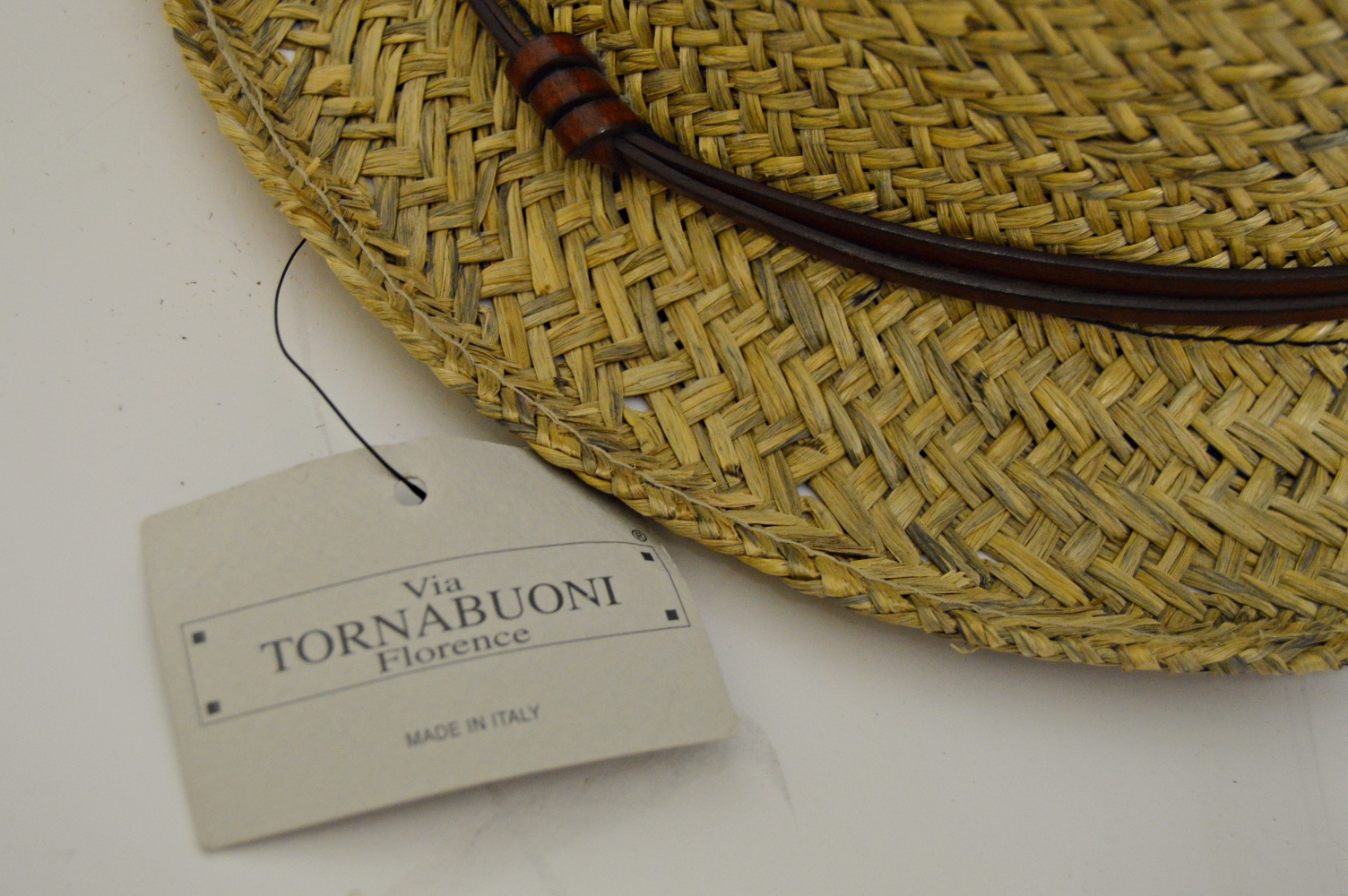 Two Straw Hats and a Vintage Hat Box