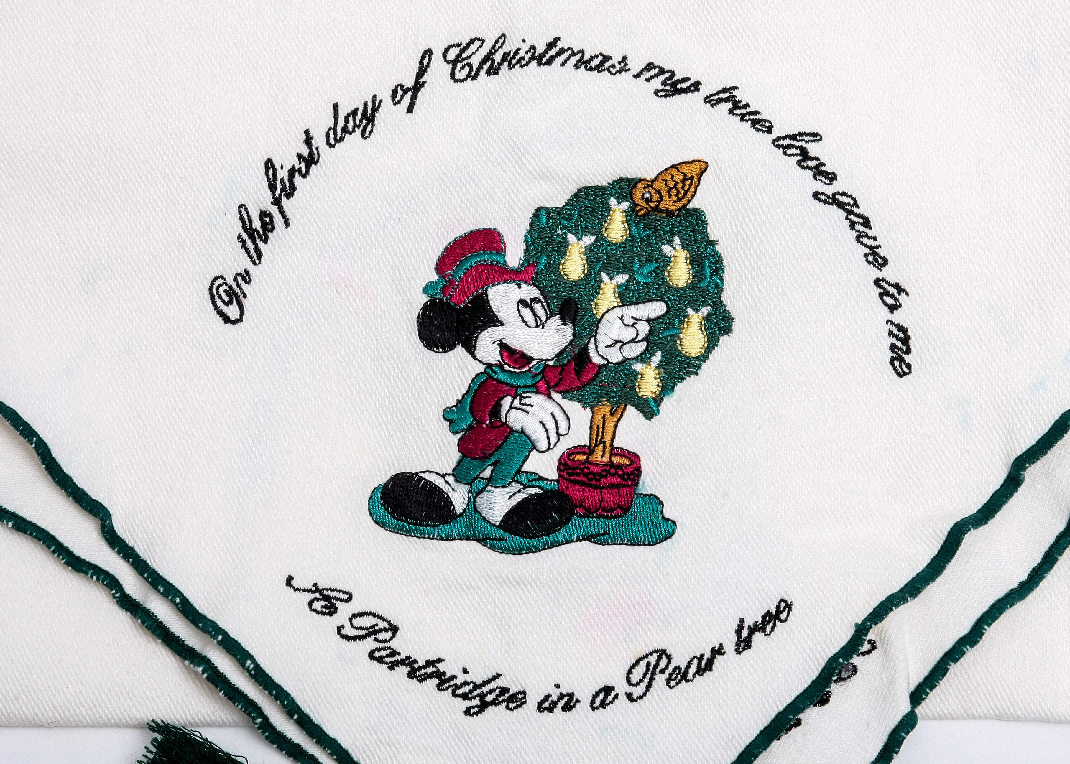 Assortment of Disney Christmas Decorations