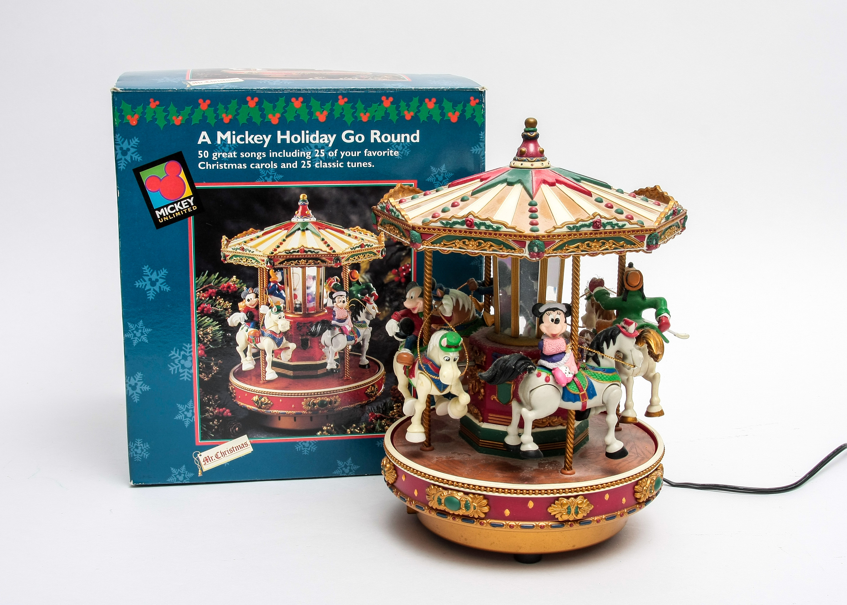 Assortment of Disney Christmas Decorations