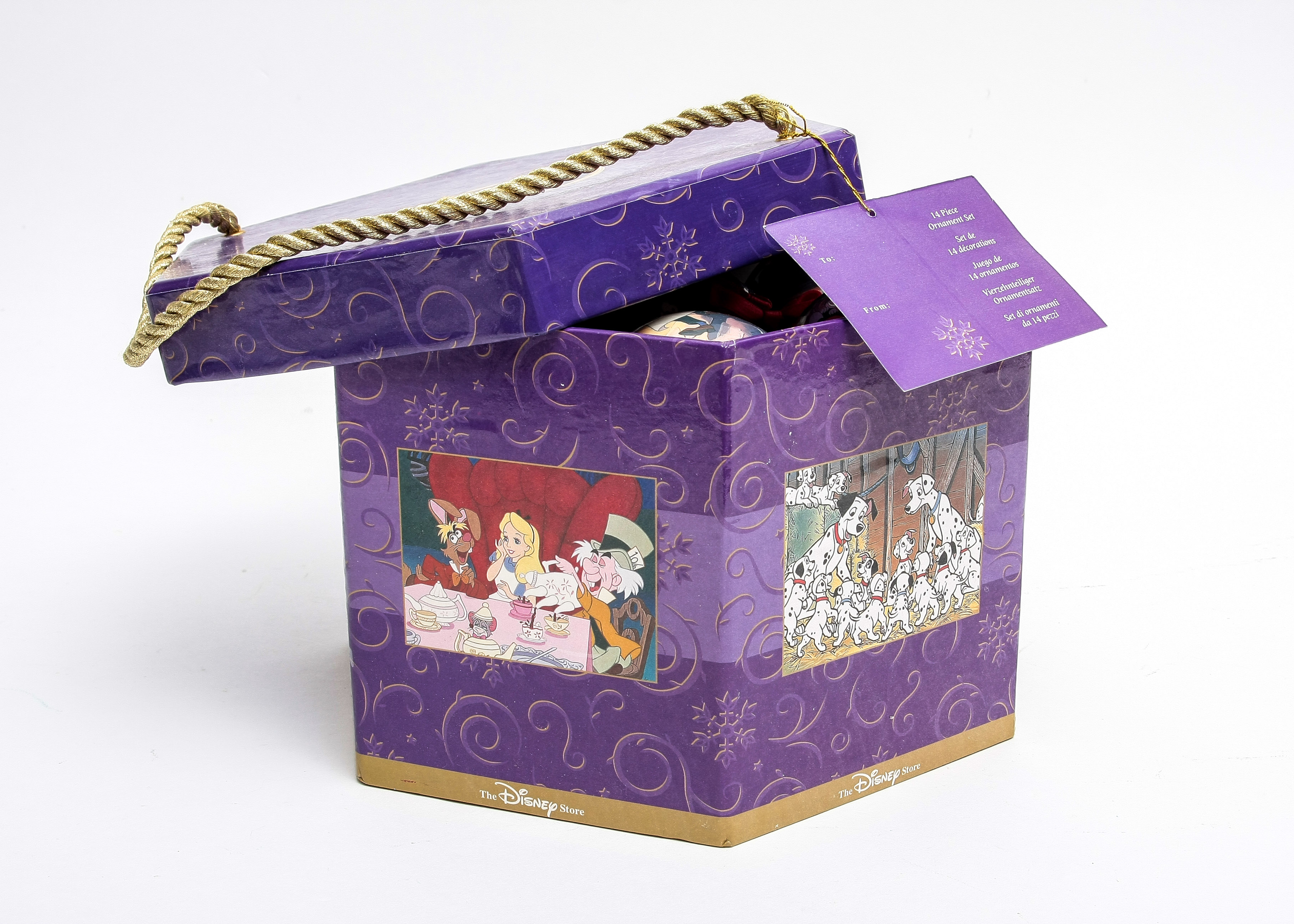 Assortment of Disney Christmas Decorations