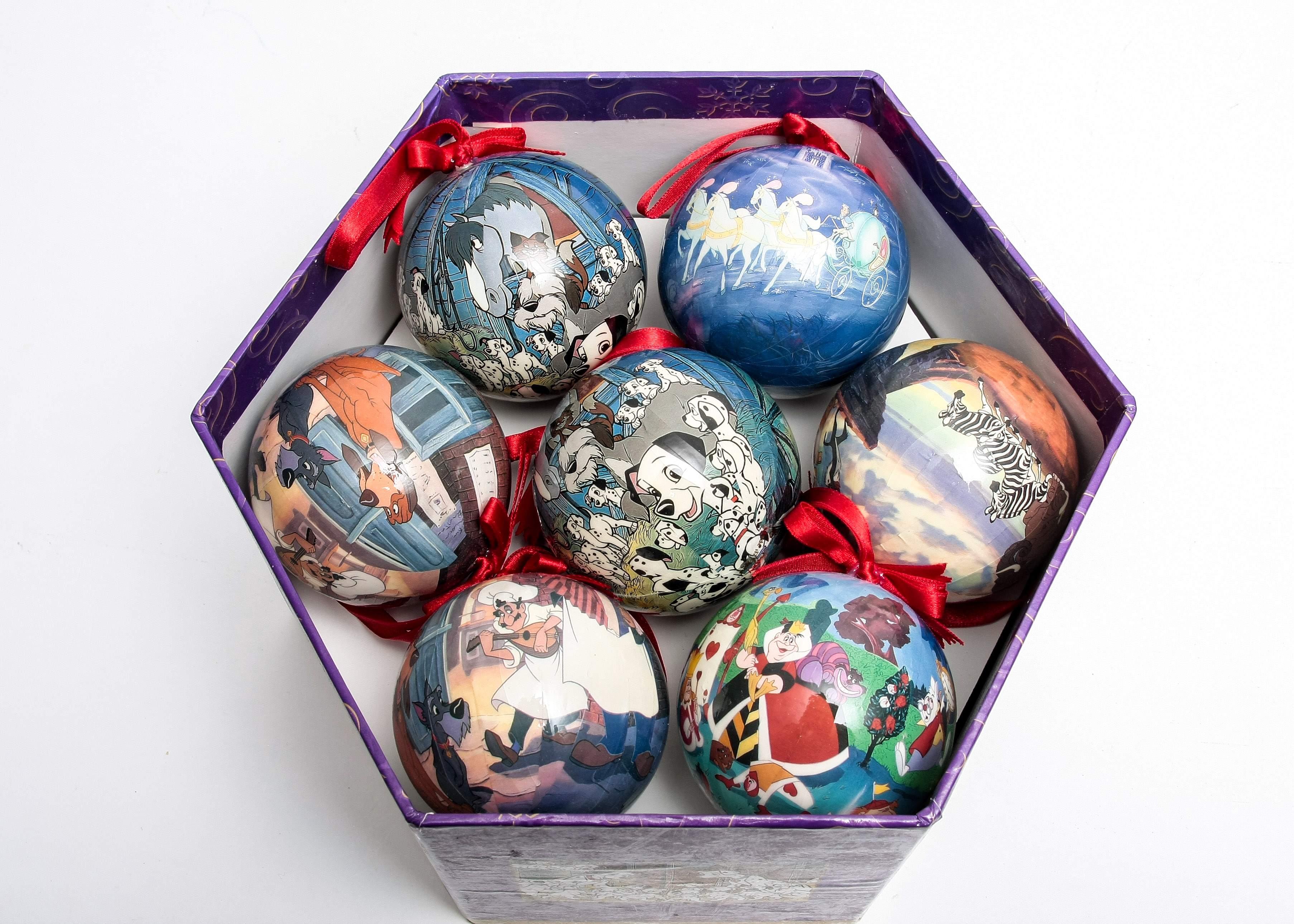 Assortment of Disney Christmas Decorations