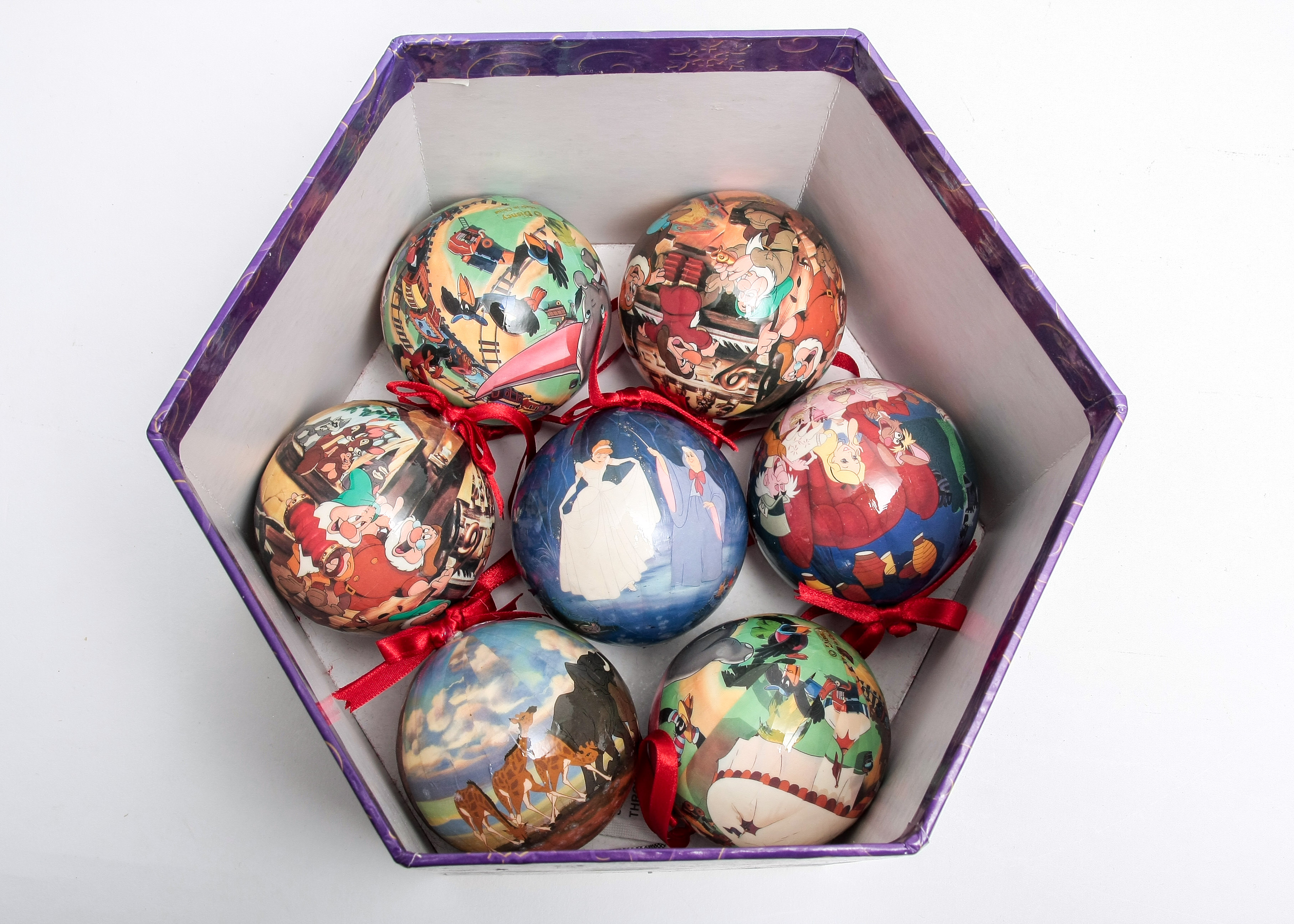 Assortment of Disney Christmas Decorations