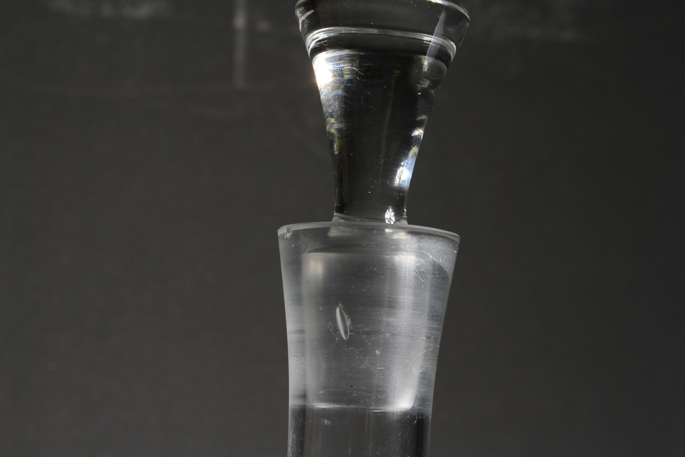 Glass Decanter and Snack Bowls