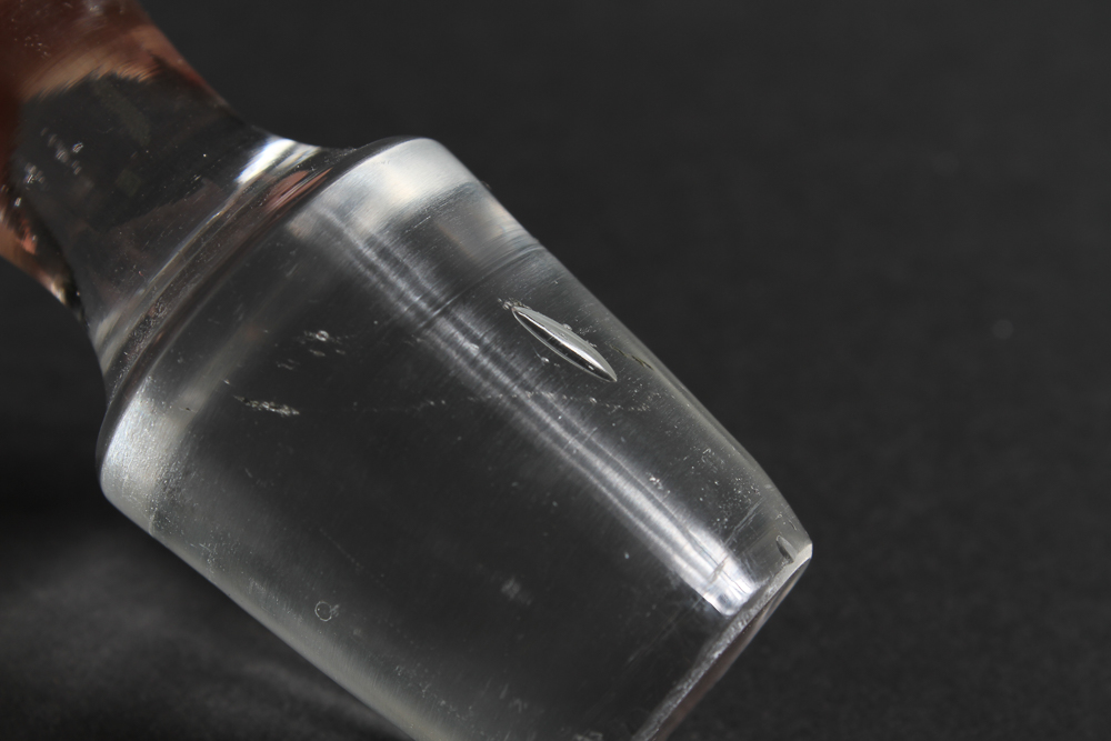 Glass Decanter and Snack Bowls