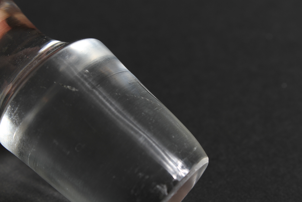 Glass Decanter and Snack Bowls