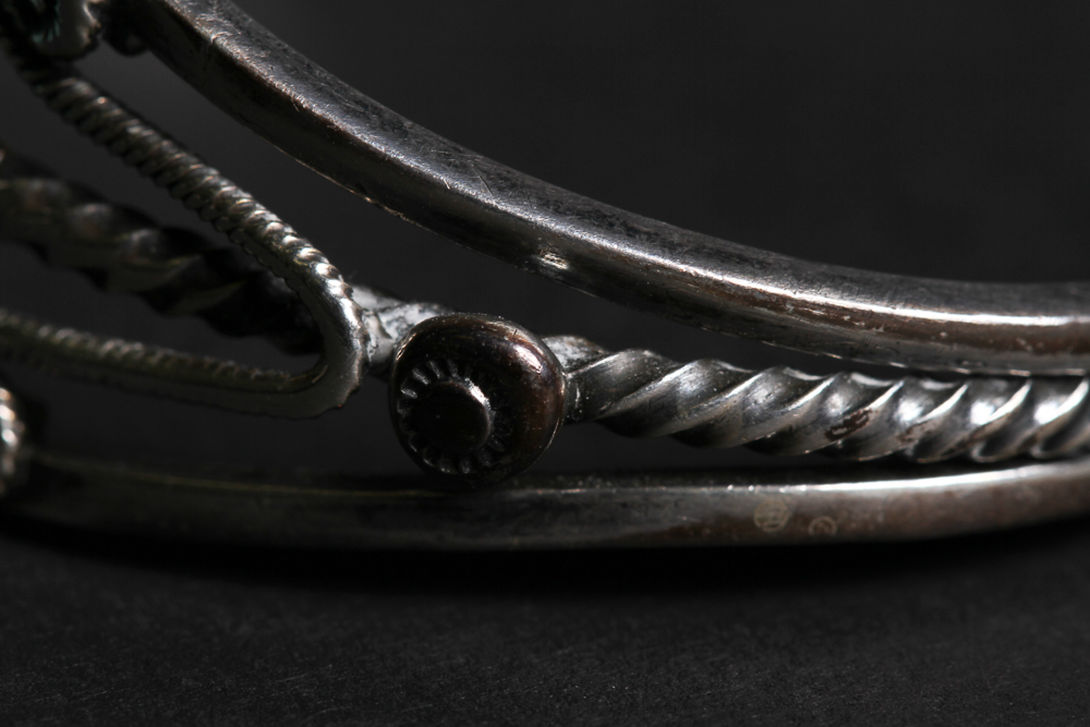 Sterling Silver and Turquoise Cuff Bracelet