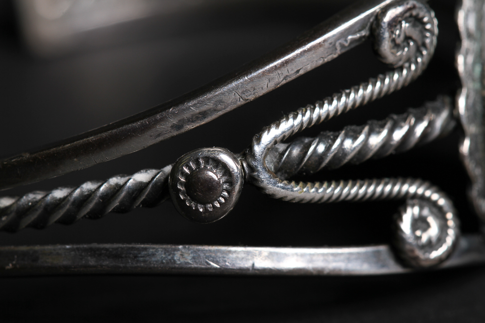 Sterling Silver and Turquoise Cuff Bracelet