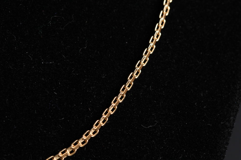 14K Gold Bismark Chain Necklace
