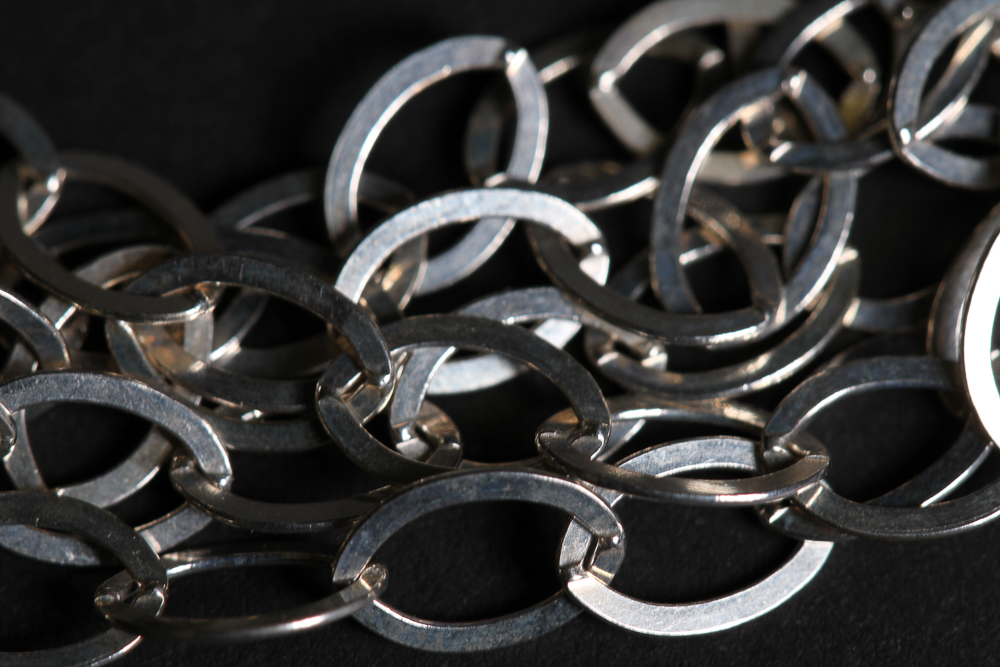 Sterling Silver Necklace and Bracelet Set