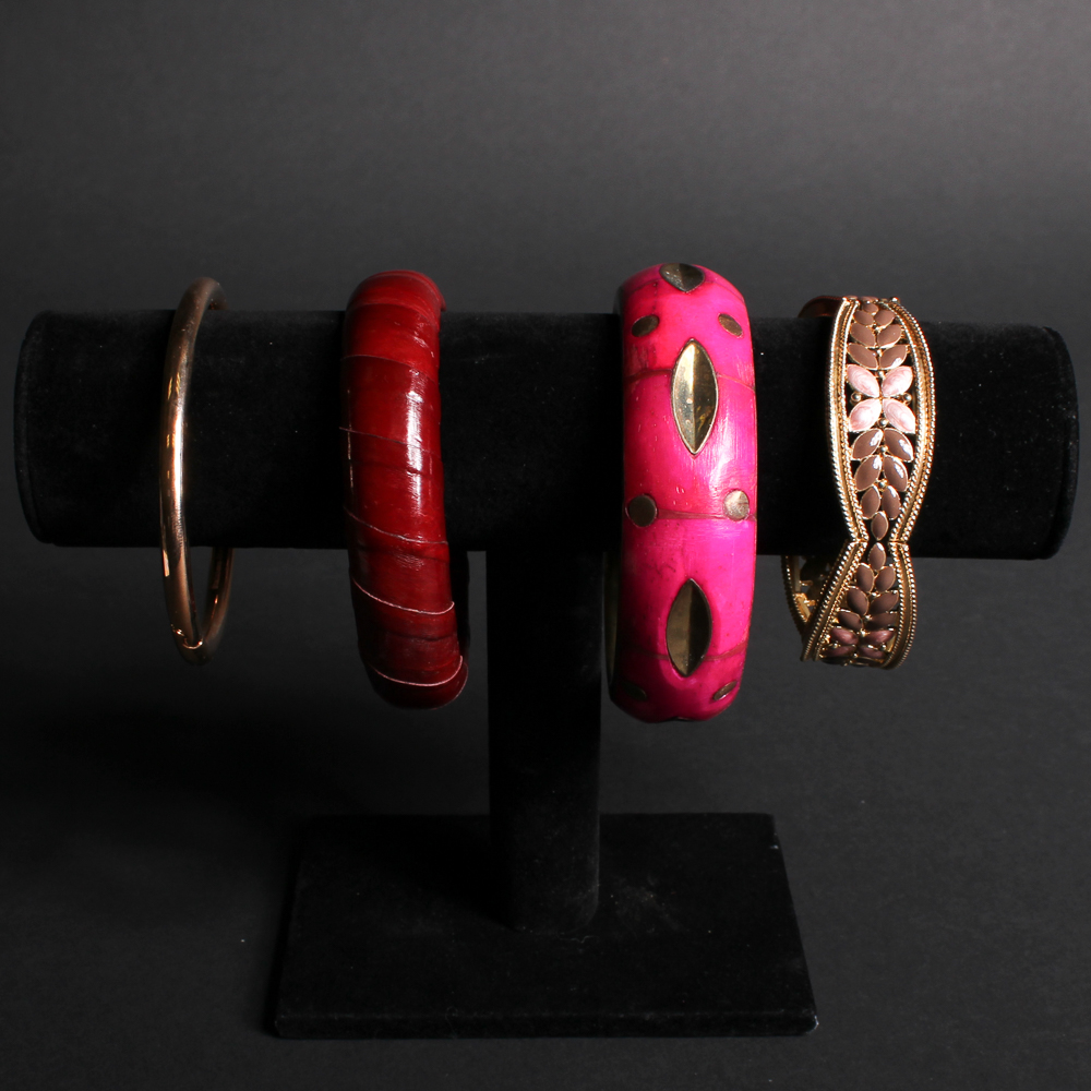 Group of Bangle Bracelets