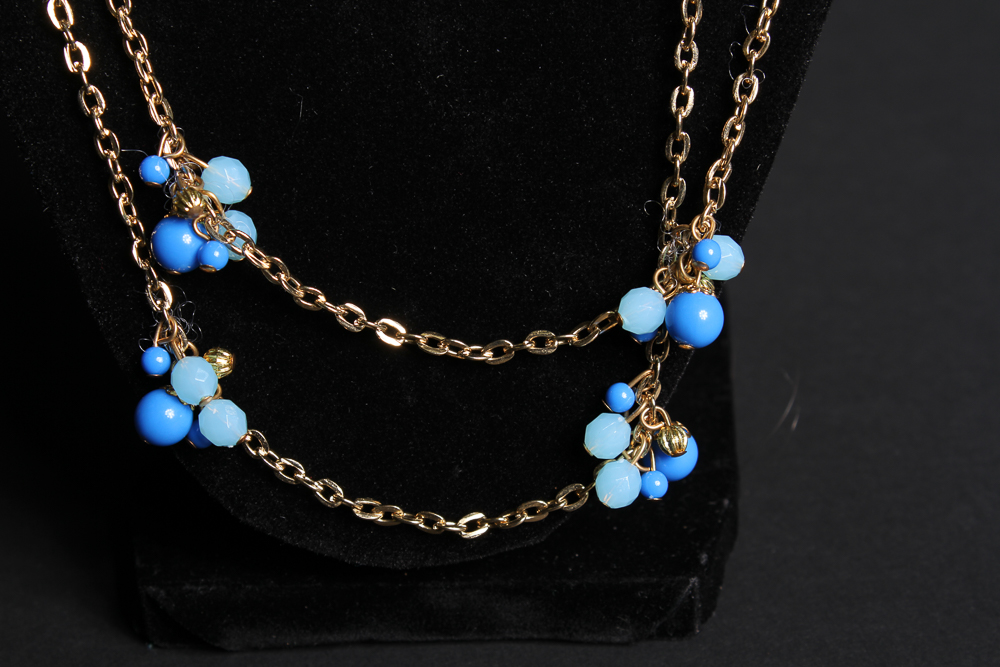 Assorted Blue Costume Jewelry