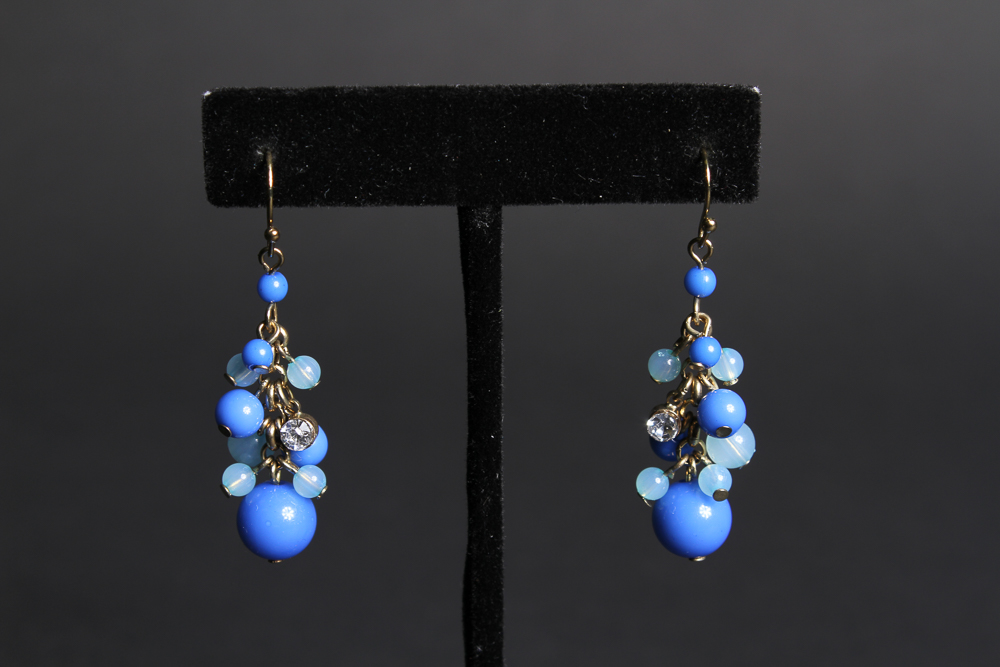 Assorted Blue Costume Jewelry