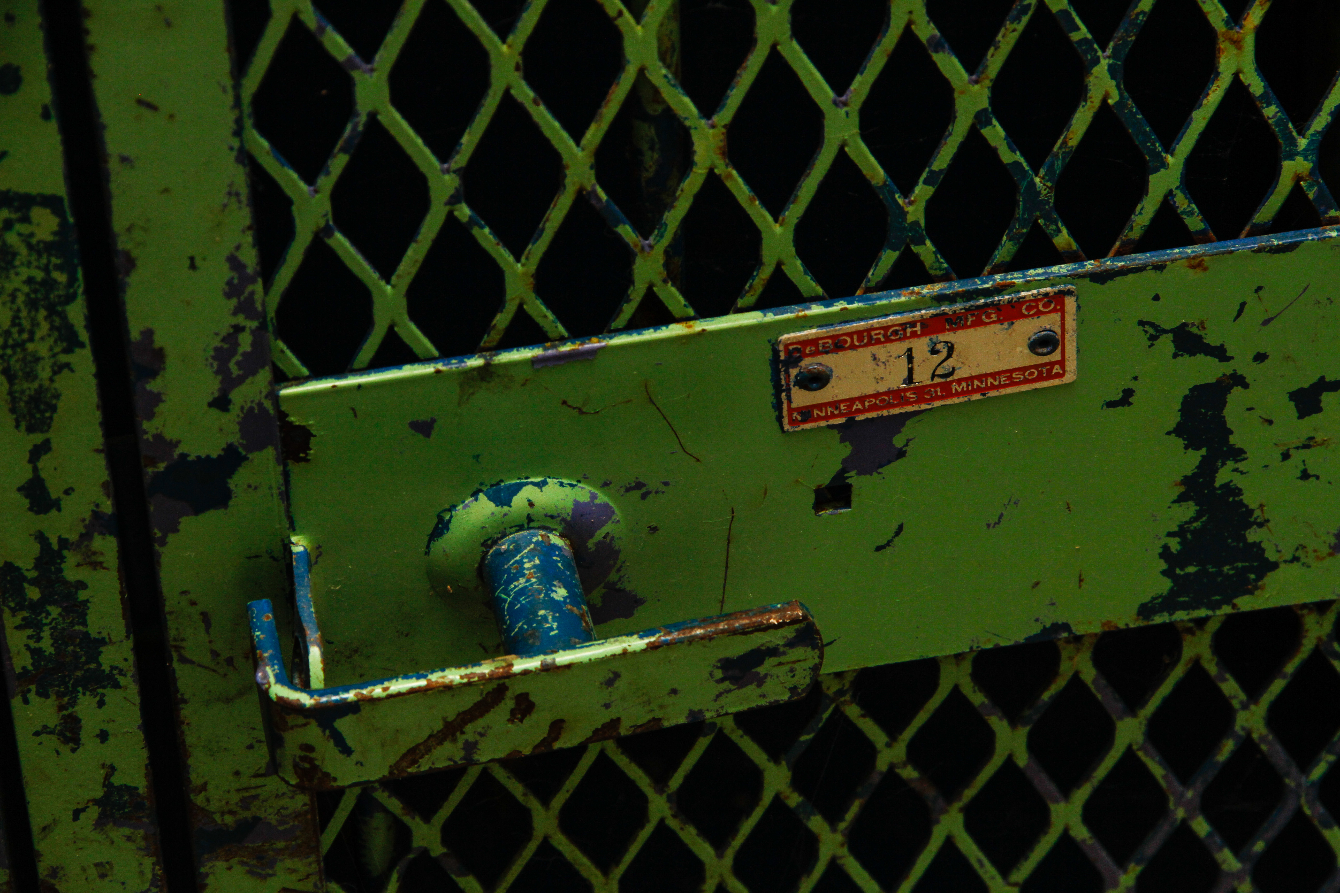 Rustic Debourgh Mfg Co. Vintage Lockers