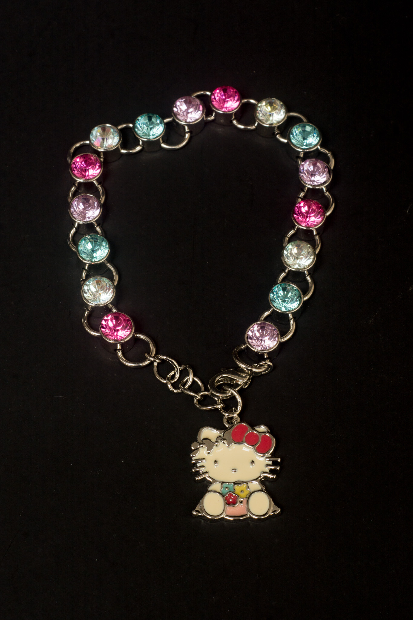 Pair of Disney Watches and a Hello Kitty Charm Bracelet